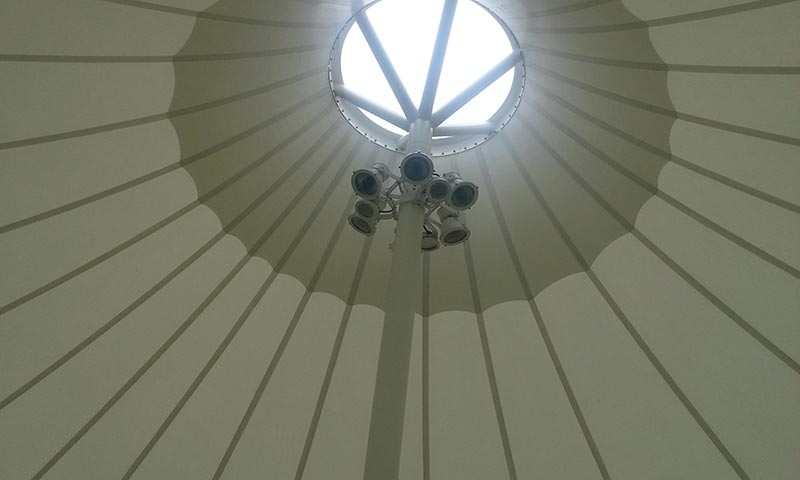 哈尔滨膜结构内部照明的应用与设计