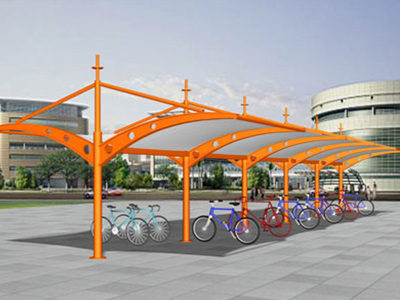 自行车棚膜结构
